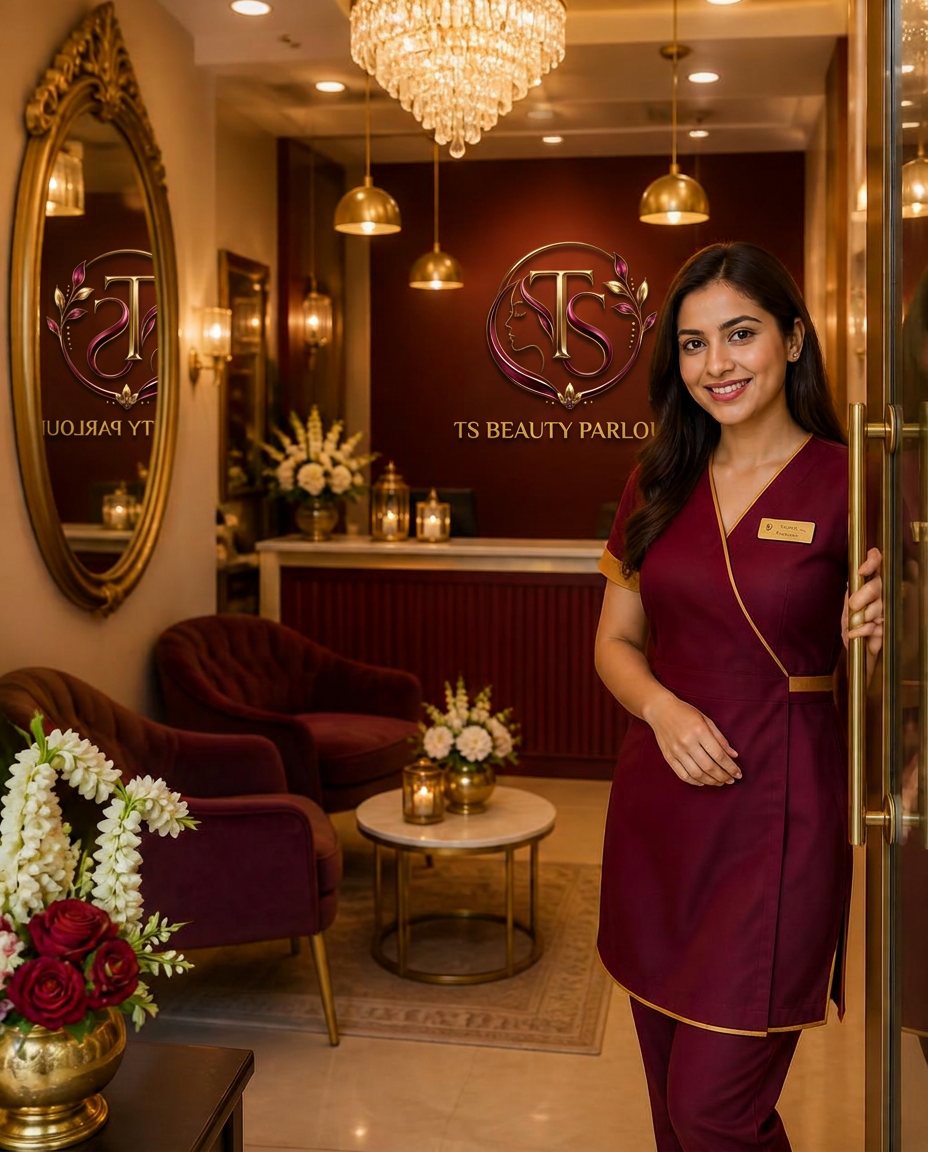 Willkommen im TS Beauty Parlour — Empfang