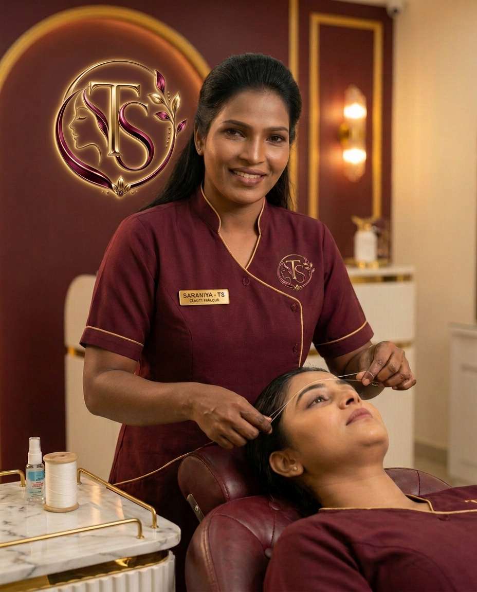 Augenbrauen Threading
