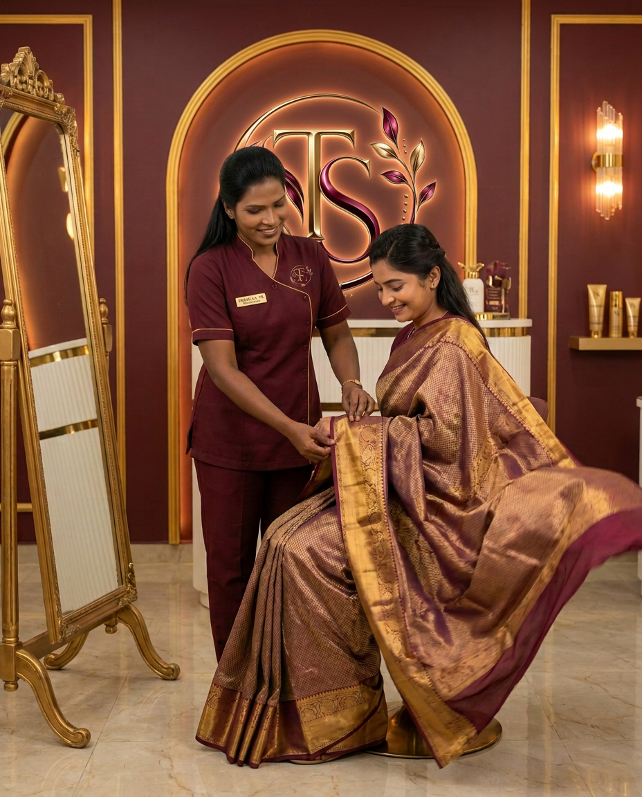 Saree Pleating